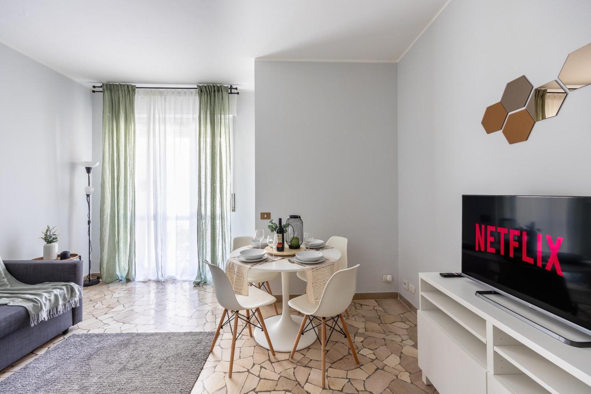 8 Min Dalla Metro Casa Elegante Con Netflix E Wifi Milan Exterior photo